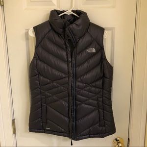 Purple North Face Down Vest